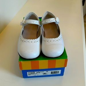 White Mary Jane shoes